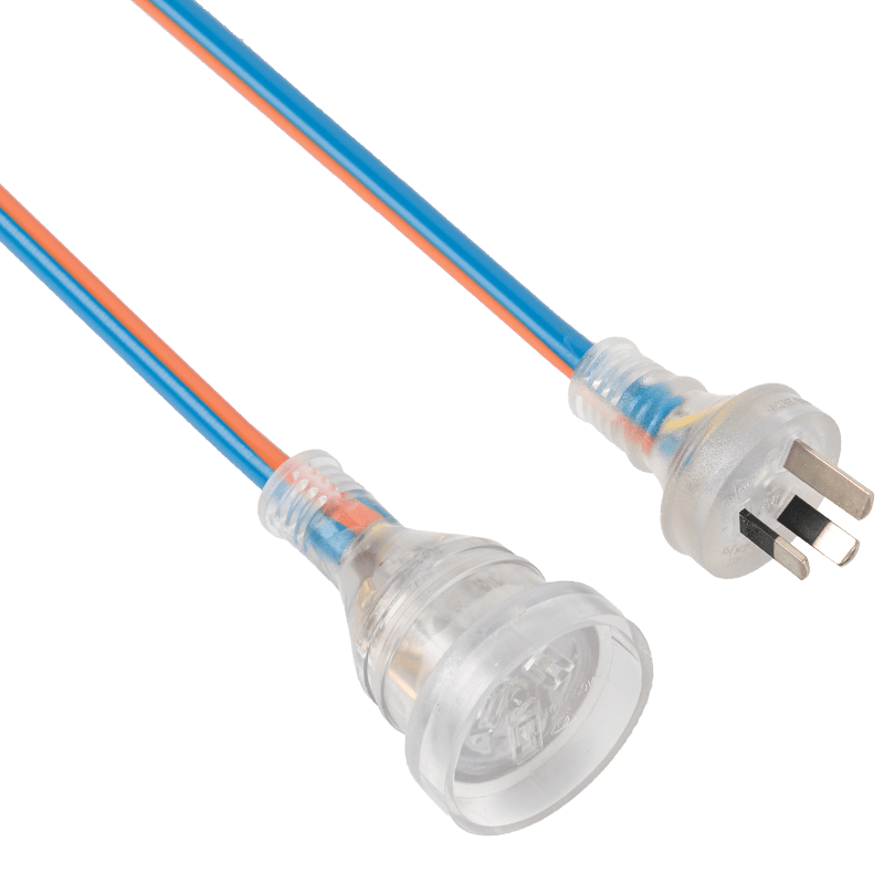 B09-1/B1001 10A 250V Australia SAA Kabel Listrik Ekstensi