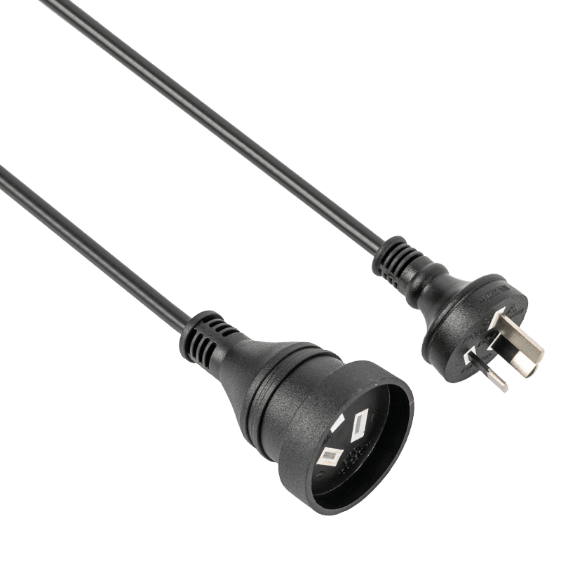 B09-1/B1001-1 10A 250V Australia SAA Kabel Listrik Ekstensi